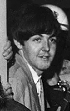 Paul McCartney of The Beatles in 1964